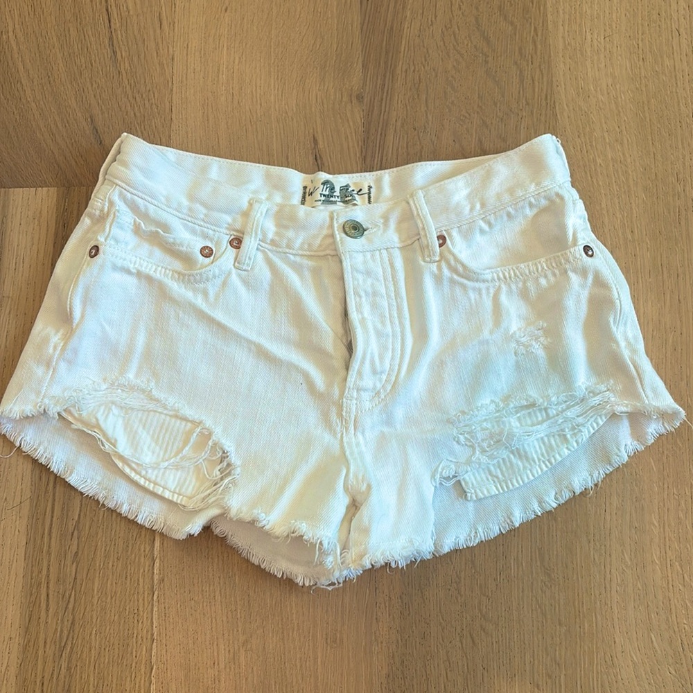 Free People Loving Good Vibrations Shorts, We The Free